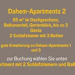 Dahem-apartments - Ruhig Parkplatz Rhein Main Gebiet Gut Erreichbar - App 1 Barrierefrei Mit Kamin Garten Und Hund - App 2 Mit Balkon Apartment