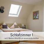 Dahem-apartments - Ruhig Parkplatz Rhein Main Gebiet Gut Erreichbar - App 1 Barrierefrei Mit Kamin Garten Und Hund - App 2 Mit Balkon