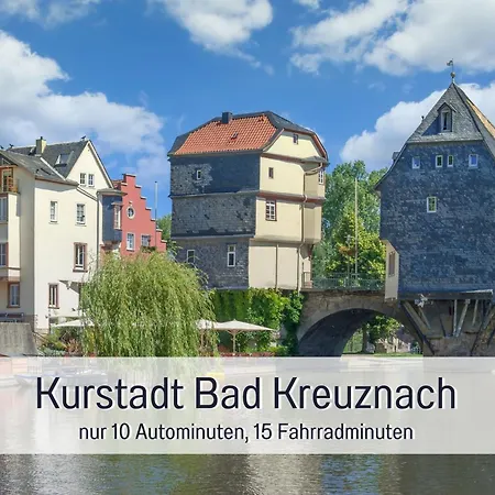 Dahem-apartments - Ruhig Parkplatz Rhein Main Gebiet Gut Erreichbar - 3 - Barrierefrei Mit Garten Und Hund Auf Anfrage -- 2 Sz Maisonette Mit Balkon, -- 2 Sz Mit Balkon * Bretzenheim