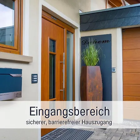 Dahem-apartments - Ruhig Parkplatz Rhein Main Gebiet Gut Erreichbar - 3 - Barrierefrei Mit Garten Und Hund Auf Anfrage -- 2 Sz Maisonette Mit Balkon, -- 2 Sz Mit Balkon 公寓 *