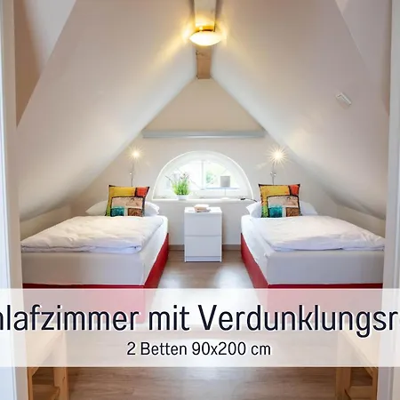 Dahem-apartments - Ruhig Parkplatz Rhein Main Gebiet Gut Erreichbar - 3 - Barrierefrei Mit Garten Und Hund Auf Anfrage -- 2 Sz Maisonette Mit Balkon, -- 2 Sz Mit Balkon Apartmán *