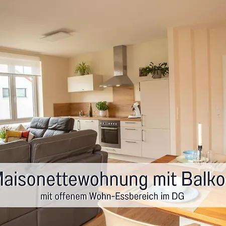 Dahem-apartments - Ruhig Parkplatz Rhein Main Gebiet Gut Erreichbar - 3 - Barrierefrei Mit Garten Und Hund Auf Anfrage -- 2 Sz Maisonette Mit Balkon, -- 2 Sz Mit Balkon Appartement Bretzenheim
