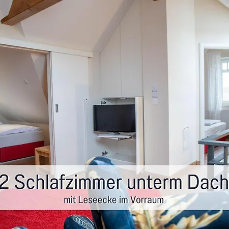 Dahem-apartments - Ruhig Parkplatz Rhein Main Gebiet Gut Erreichbar - 3 - Barrierefrei Mit Garten Und Hund Auf Anfrage -- 2 Sz Maisonette Mit Balkon, -- 2 Sz Mit Balkon *