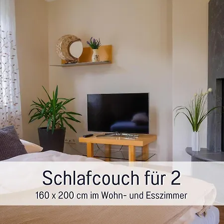 Dahem-apartments - Ruhig Parkplatz Rhein Main Gebiet Gut Erreichbar - App 1 Barrierefrei Mit Kamin Garten Und Hund - App 2 Mit Balkon
