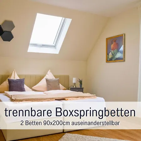 公寓 Dahem-apartments - Ruhig Parkplatz Rhein Main Gebiet Gut Erreichbar - 3 - Barrierefrei Mit Garten Und Hund Auf Anfrage -- 2 Sz Maisonette Mit Balkon, -- 2 Sz Mit Balkon