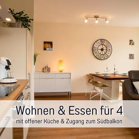 Dahem-apartments - Ruhig Parkplatz Rhein Main Gebiet Gut Erreichbar - 3 - Barrierefrei Mit Garten Und Hund Auf Anfrage -- 2 Sz Maisonette Mit Balkon, -- 2 Sz Mit Balkon Appartement *