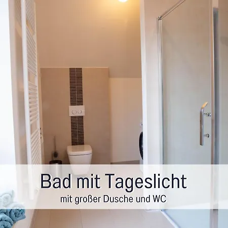 公寓 Dahem-apartments - Ruhig Parkplatz Rhein Main Gebiet Gut Erreichbar - 3 - Barrierefrei Mit Garten Und Hund Auf Anfrage -- 2 Sz Maisonette Mit Balkon, -- 2 Sz Mit Balkon Bretzenheim