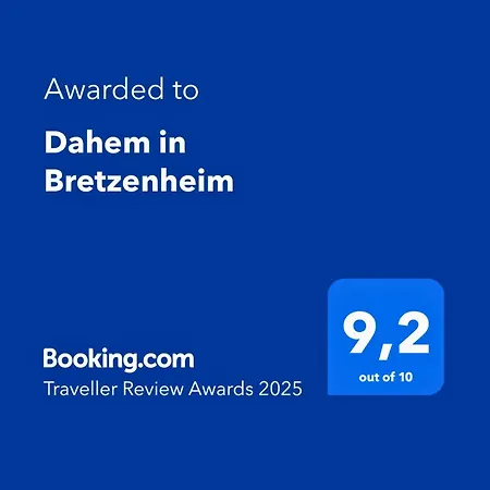 Dahem-apartments - Ruhig Parkplatz Rhein Main Gebiet Gut Erreichbar - 3 - Barrierefrei Mit Garten Und Hund Auf Anfrage -- 2 Sz Maisonette Mit Balkon, -- 2 Sz Mit Balkon * Bretzenheim