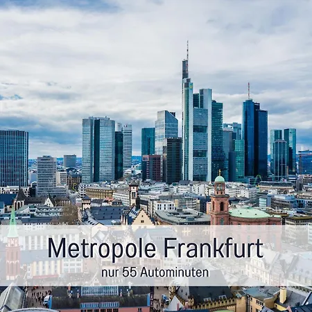 Dahem-apartments - Ruhig Parkplatz Rhein Main Gebiet Gut Erreichbar - 3 - Barrierefrei Mit Garten Und Hund Auf Anfrage -- 2 Sz Maisonette Mit Balkon, -- 2 Sz Mit Balkon