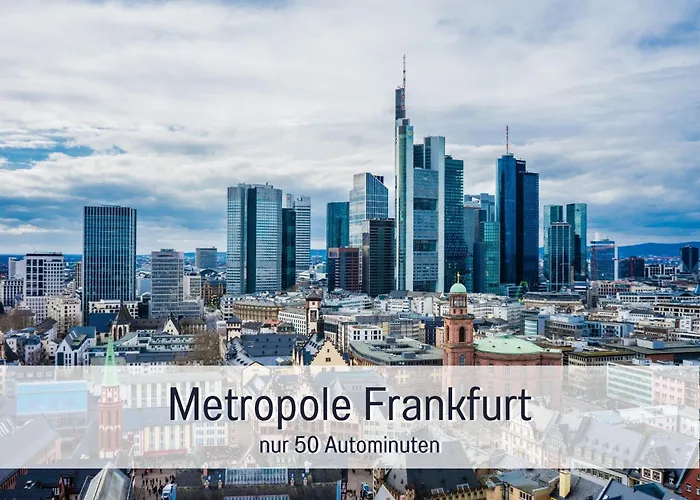 Dahem-apartments - Ruhig Parkplatz Rhein Main Gebiet Gut Erreichbar - 3 - Barrierefrei Mit Garten Und Hund Auf Anfrage -- 2 Sz Maisonette Mit Balkon, -- 2 Sz Mit Balkon