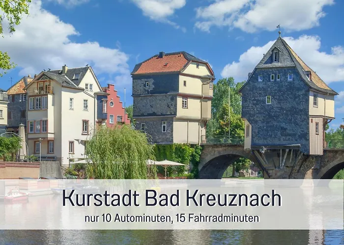 Dahem-apartments - Ruhig Parkplatz Rhein Main Gebiet Gut Erreichbar - 3 - Barrierefrei Mit Garten Und Hund Auf Anfrage -- 2 Sz Maisonette Mit Balkon, -- 2 Sz Mit Balkon * Bretzenheim