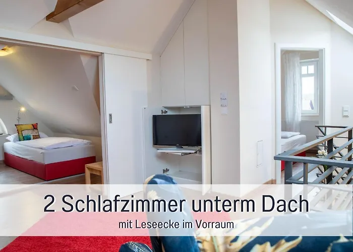 Dahem-apartments - Ruhig Parkplatz Rhein Main Gebiet Gut Erreichbar - 3 - Barrierefrei Mit Garten Und Hund Auf Anfrage -- 2 Sz Maisonette Mit Balkon, -- 2 Sz Mit Balkon *