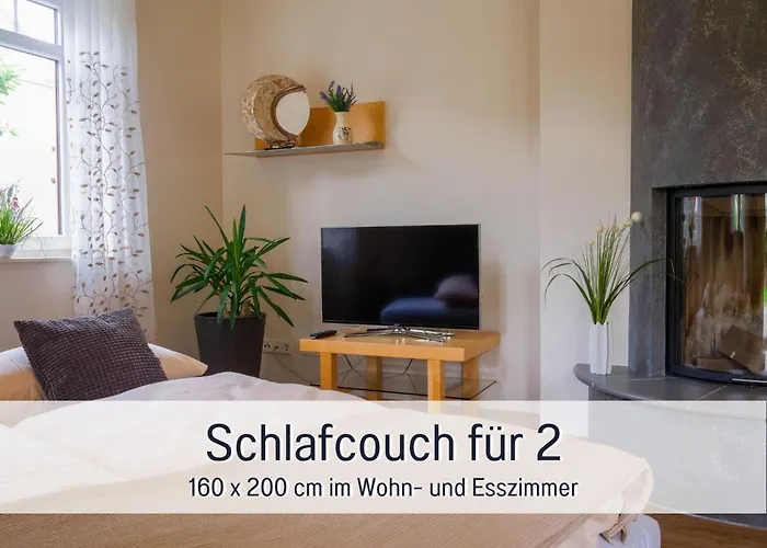 Dahem-apartments - Ruhig Parkplatz Rhein Main Gebiet Gut Erreichbar - 3 - Barrierefrei Mit Garten Und Hund Auf Anfrage -- 2 Sz Maisonette Mit Balkon, -- 2 Sz Mit Balkon