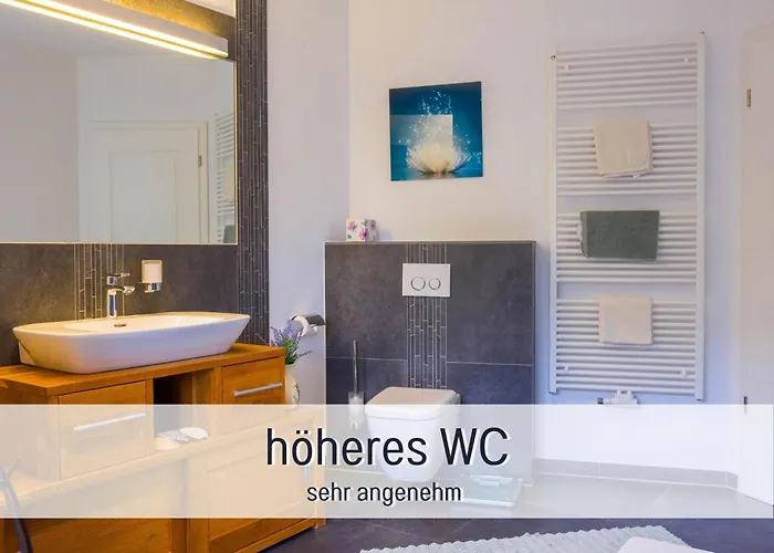 Dahem-apartments - Ruhig Parkplatz Rhein Main Gebiet Gut Erreichbar - 3 - Barrierefrei Mit Garten Und Hund Auf Anfrage -- 2 Sz Maisonette Mit Balkon, -- 2 Sz Mit Balkon