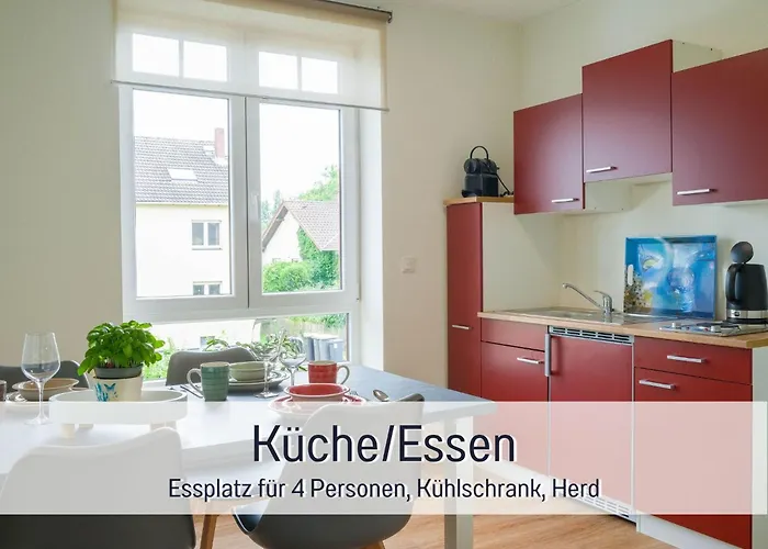 Dahem-apartments - Ruhig Parkplatz Rhein Main Gebiet Gut Erreichbar - 3 - Barrierefrei Mit Garten Und Hund Auf Anfrage -- 2 Sz Maisonette Mit Balkon, -- 2 Sz Mit Balkon דירה *