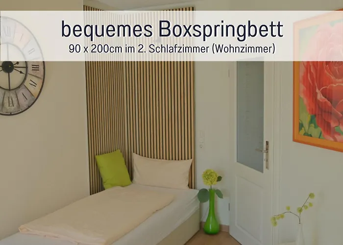 Dahem-apartments - Ruhig Parkplatz Rhein Main Gebiet Gut Erreichbar - 3 - Barrierefrei Mit Garten Und Hund Auf Anfrage -- 2 Sz Maisonette Mit Balkon, -- 2 Sz Mit Balkon * Bretzenheim