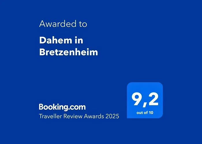 Dahem-apartments - Ruhig Parkplatz Rhein Main Gebiet Gut Erreichbar - 3 - Barrierefrei Mit Garten Und Hund Auf Anfrage -- 2 Sz Maisonette Mit Balkon, -- 2 Sz Mit Balkon * Bretzenheim